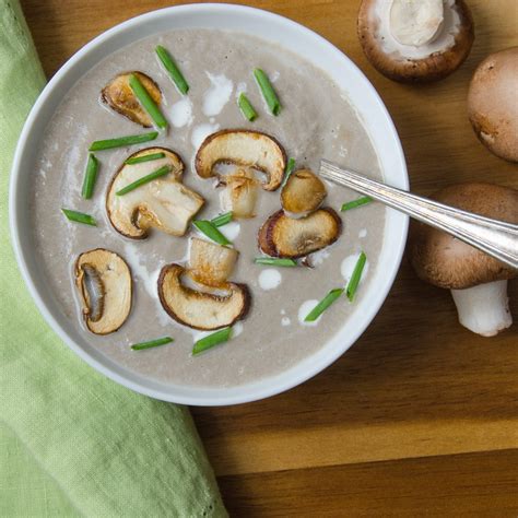 Creamy Mushroom Bisque | Garlic & Zest