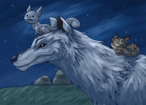 Loth Wolf by TheKohakuDragon on DeviantArt