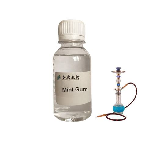 Synthetic Mint Flavor Fragrance Chewing Gum Use Water Soluble Food Grade