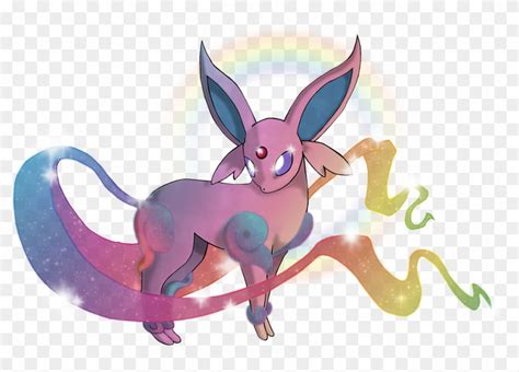 Baby-leafeon - Pokemon Espeon Mega Evolution, HD Png Download - 800x523(#801288) - PngFind