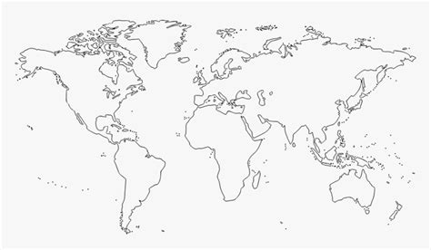 World Map Outline Png – Map Vector