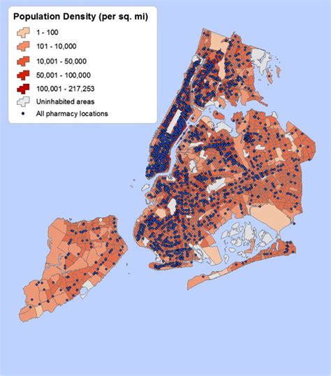 New York City Population Density