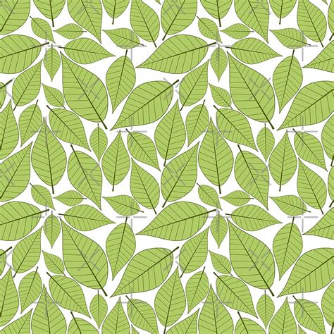 "Green leaves pattern" by mrhighsky | Redbubble