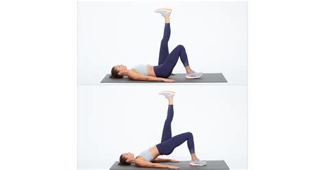 Single-Leg Bridge | Full-Body Workout With Weights | POPSUGAR Fitness ...