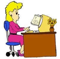 School Secretary Free Clipart - ClipArt Best