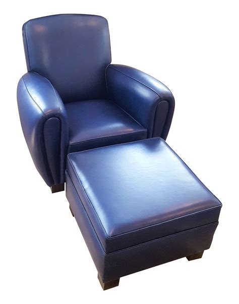 Contemporary Blue Leather Chair : Get the best deal for blue ...