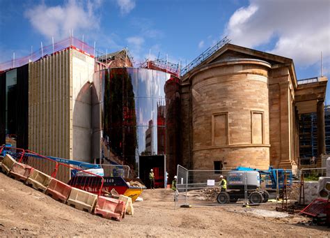 Major milestone as Paisley Museum’s new entrance brings colour to site ...