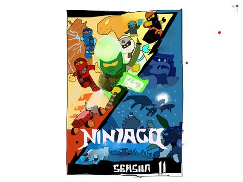 Ninjago season 11 poster by ducktalesANDninjago on DeviantArt