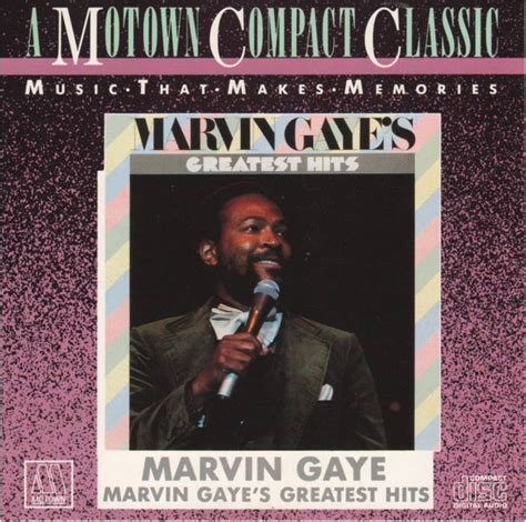 Marvin Gaye - Marvin Gaye's Greatest Hits (1987, CD) | Discogs