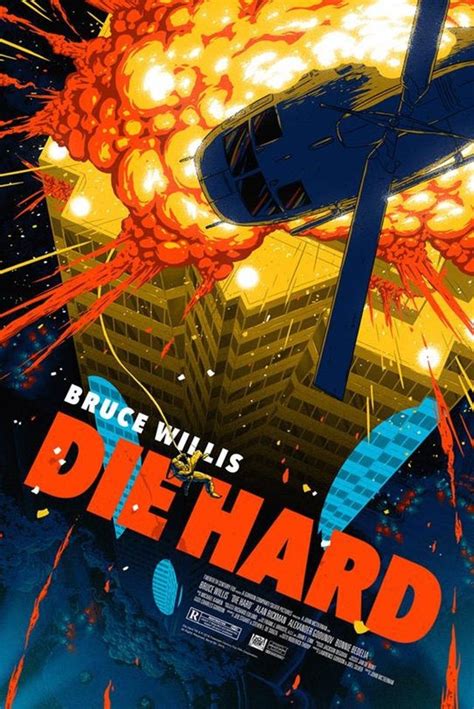 'Die Hard' Gets Explosive 30th Anniversary Poster : movies