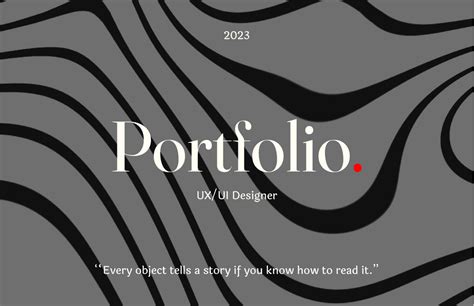 Portfolio UI/UX designer | Figma