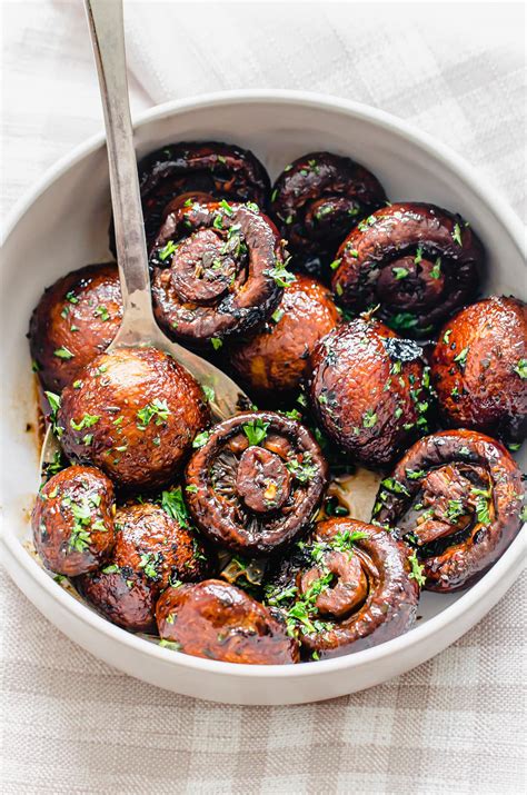 Roasted Mushrooms with Balsamic Glaze | Easy Recipe with VIDEO
