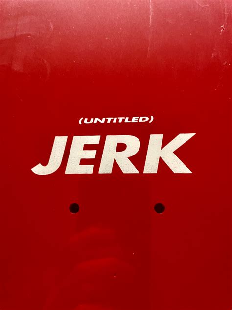 BARBARA KRUGER SUPREME SKATEBOARD DON'T BE A JERK DECK NEW Limited Box Logo ART | eBay