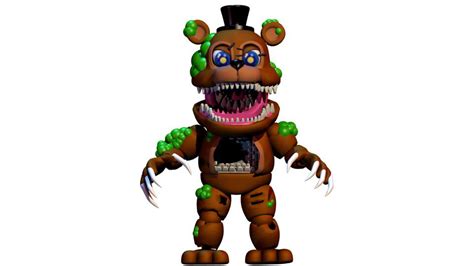 Adventure twisted freddy model edit (original model by Fazersion) : r/fivenightsatfreddys