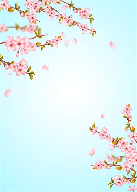 Flower Petals Falling Wallpaper