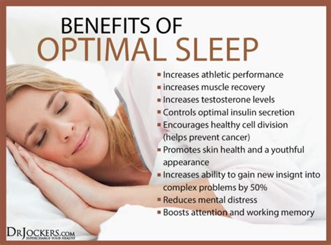 7 Key Sleep Benefits You Need to Know - DrJockers.com