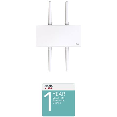 Cisco MERAKI MR76 WI-FI 6 OUTDOOR AP/1YR LCN B&H Photo Video