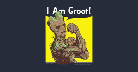 I am Groot! - Groot - T-Shirt | TeePublic