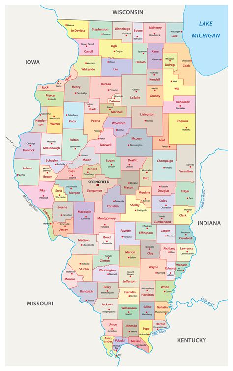 Illinois Maps & Facts - World Atlas