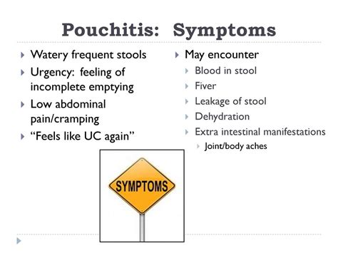 Stoma & Peristomal Complications IPAA Complication: Pouchitis - ppt ...