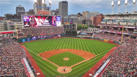 Progressive Field - Cleveland, OH - Home of the Cleveland Indians | Mlb stadiums, Ballparks ...