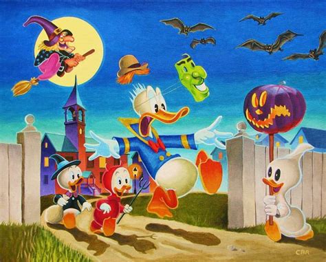 Donald Duck's Halloween Fright latest (1142×920) Mickey Mouse Halloween ...