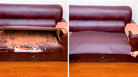 Easiest Way to Repair Your Leather Sofa/Couch！ - YouTube