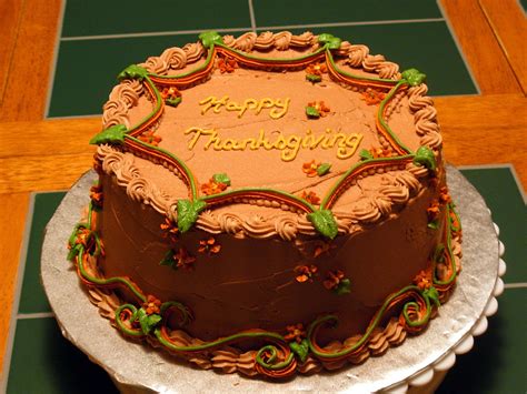 Thanksgiving Cake - CakeCentral.com