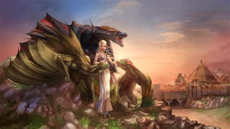 Daenerys Queen of Meereen Full HD Wallpaper and Background Image | 2133x1200 | ID:594675