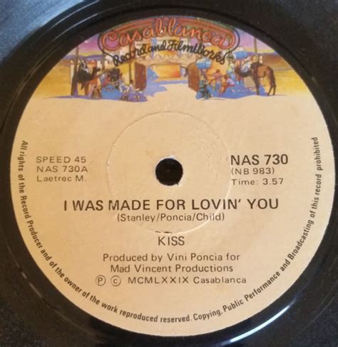 Kiss - I Was Made For Loving You (1979, Vinyl) | Discogs