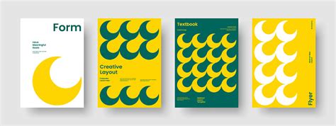 Creative Poster Layout Geometric Banner Design Modern Report Template ...
