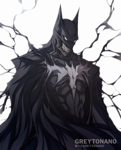 Symbiote Batman by Greytonano on DeviantArt