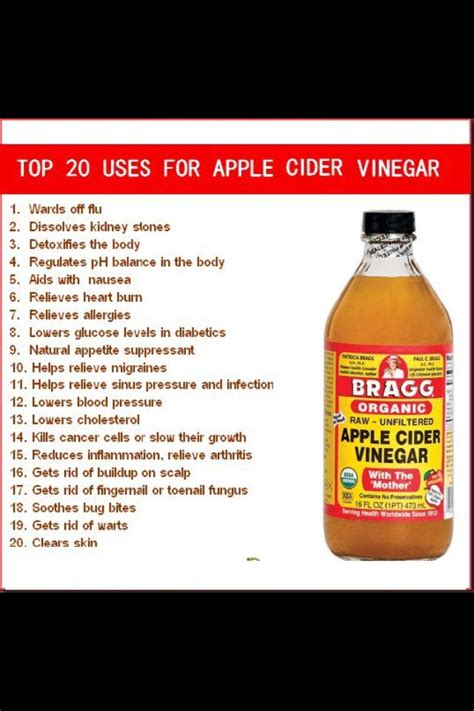 Pin by Marie Ferens-Malacas on HEALTH | Apple cider benefits, Vinegar ...