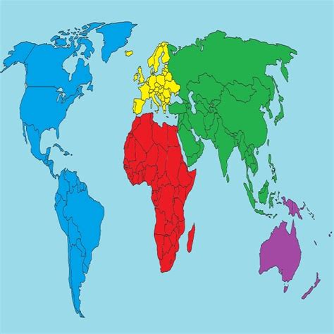 Blank world map quiz : Countries geograpy trivia by Balint Solyomi