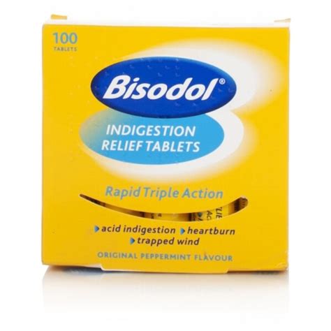 Buy Bisodol Indigestion Relief Tablets | Chemist Direct