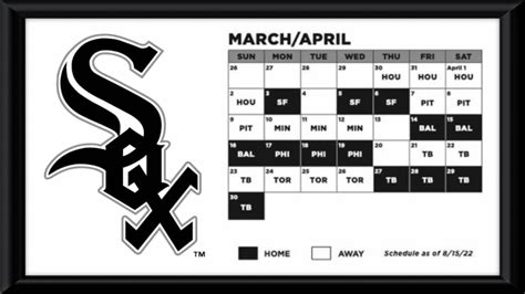 White Sox Draw Challenging Start to 2023 Schedule; How Will They Fare ...