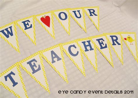 Teacher Appreciation Week Back to School Party Ideas | Photo 1 of 10 | Catch My Party