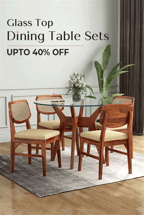 Dining Sets: Buy 500+ Wooden Dining Table Sets Online at Upto 70% OFF in India Latest Dining ...