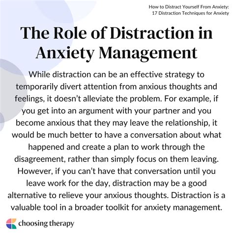 17 Distraction Techniques for Anxiety