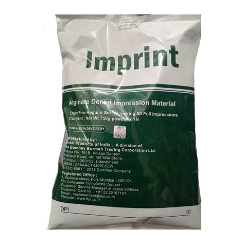 Buy Imprint Alginate Impression Material 750g