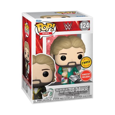 2023 WWE Funko POP! Vinyls 124 "Million Dollar Man" Ted DiBiase [Exclu – Wrestling Figure Database