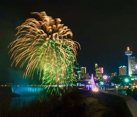 Niagara Falls Fireworks Winter Presented by Fallsview Casino