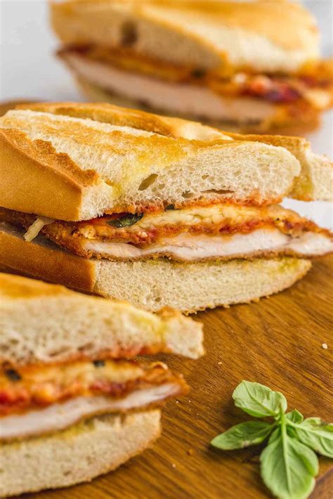 Chicken Parmesan Sandwich (Cheesecake Factory Copycat)