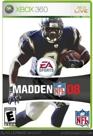 Madden 08 Xbox 360 Box Art Cover by KILLERMIKE