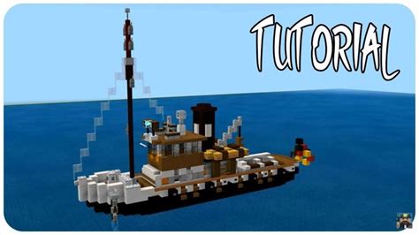 Minecraft: How to build a Tugboat in Minecraft (Ulises) | Minecraft Tugboat Tutorial in 2022 ...