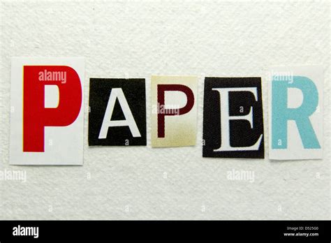 On The Cut Paper Page Written Word Disturbing Stock P - vrogue.co