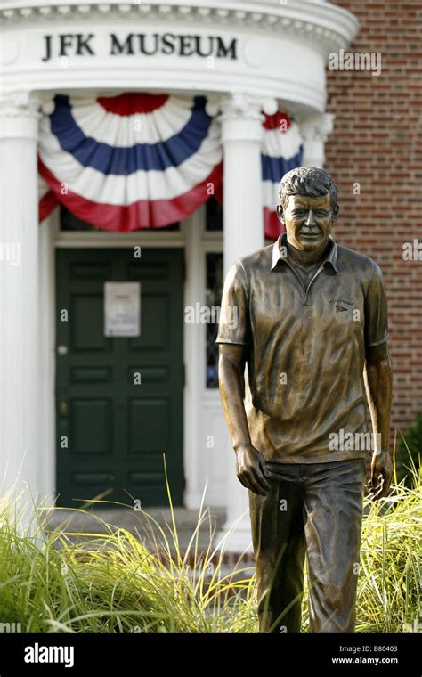 John F. Kennedy Museum, Hyannis, Cape Cod, USA Stock Photo - Alamy