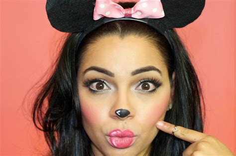 Halloween Makeup: Minnie Mouse | The Style Brunch