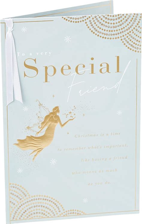 Amazon.com : Clintons: Classic Angel Friend Christmas Card, Multi ...