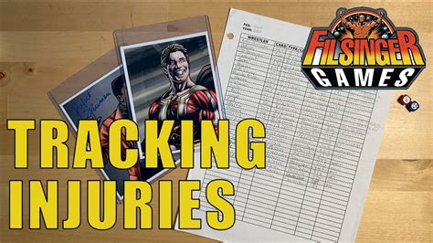 TRACKING INJURIES Champions of the Galaxy FILSINGER GAMES Promoter Toolbox #4 - YouTube